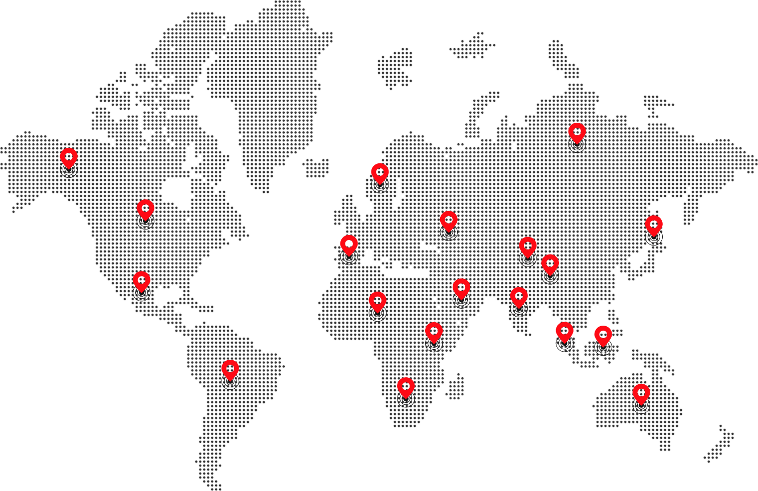 Ariix global specialty chemical reach map